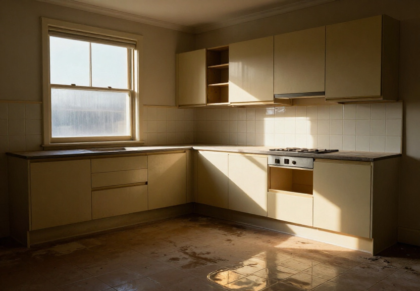 Restored office in Warwick Farm after flood restoration